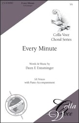 Every Minute SA choral sheet music cover